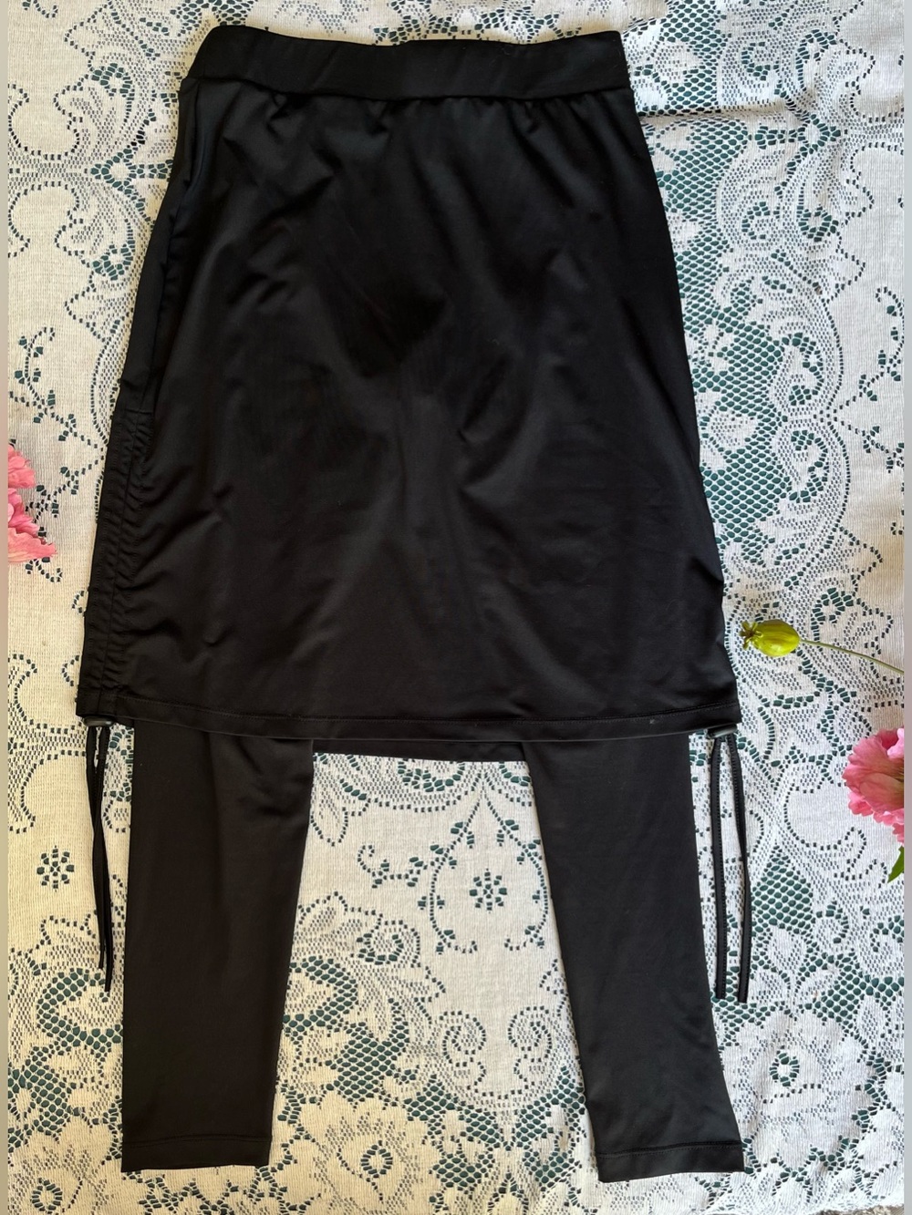 Black Snoga Athletics Ankle Tie Side Snoga 22" size Small - Picture 2 of 4